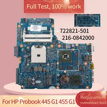  HP Probook 445 G1 455 G1 12240-1 722821-501 216-0842000 DDR3 Dizüstü anakart Anakart tam test 100 % çalışma