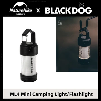  Naturehike-Blackdog ML4 açık kamp ışıkları çok fonksiyonlu çadır ışığı açık Mini el feneri yürüyüş açık Survival araçları