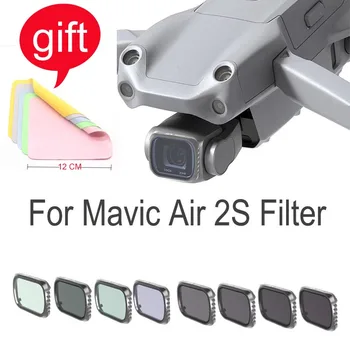  DJI Mavic Hava için 2 S Combo Filtre Drone UV / CPL / ND4/8/16/32/64/1000 PL Set Nötr Yoğunluk Polar Filtreler Kiti Kamera Aksesuarları