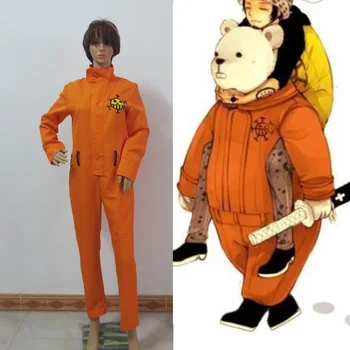  TEK PARÇA Bepo Cosplay Kostüm Anime Custom Made Turuncu Üniforma