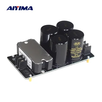  AIYIMA 100A Amplifikatör Doğrultucu Filtre Kurulu Sinyal Güç Kaynağı Doğrultucu Filtre 50V 63V 80V 100V Kondansatör ses amplifikatörü