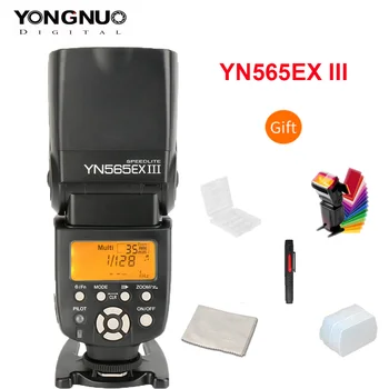  YONGNUO YN565EX III Kablosuz TTL Slave Flaş Speedlite GN58 Yüksek Hızlı Geri Dönüşüm Sistemi Canon için USB Firmware Yükseltme Destekler