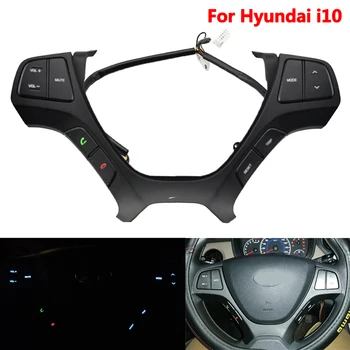  Yeni Araba styling Hyundai İ10 i10 2014 2015 2016 2017 direksiyon Ses Kontrol Düğmesi