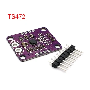  TS472 Amplifikatör Modülü Düşük Gürültü Elektret Mikrofon Ses Preamplifikatör Kurulu ile 2.0 V Önyargı Çıkışı PDA Ses Geliştirme Kurulu