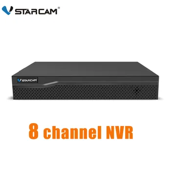  VStarcam HD H. 264 NVR Kaydedici 4CH Ses girişi HDMI Ağ Video Kaydedici desteği 5MP IP Kamera 6TB HDD Video Gözetim