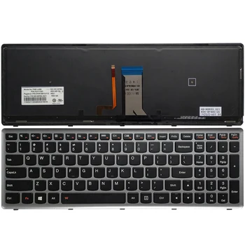  Lenovo Ideapad Z710 U510 Laptop İçin yeni Arkadan Aydınlatmalı ABD Klavye İngilizce Düzeni