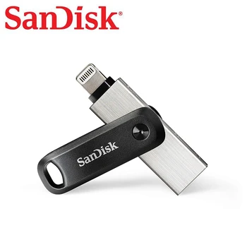  SanDisk pendrive 128GB ixpand Kalem Sürücü OTG USB iphone Bellek Sopa 64GB 256GB Telefon iphone Flash Sürücü Fotoğraf Ve Video Depolama