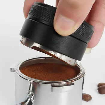  Paslanmaz Çelik Kahve Distribütörü Leveler Aracı Korozyona Dayanıklı Kahve Tozu Distribütörü Dayanıklı Profesyonel Barista Araçları