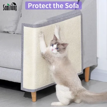  Kedi Scratcher Kanepe Mobilya Koruyucu Kedi Kazıyıcı tırmalama sütunu Keskin Çivi Pençe Dayanıklı Anti-Scratch Kanepe Kedi Ürünü