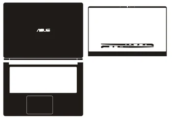  3 ADET Cilt Kapak Kılıf Filmi ASUS VivoBook S430 S430UN/UF/UA/FN/FA S410 S410UA / UQ / UN K53S K53SD K53SV K53SM E203 E203NA N552