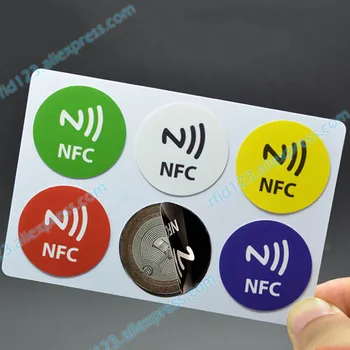  Metal NFC etiket Anti-Metal etiket 6 adet NFC etiket