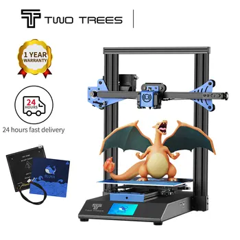  Twotrees 3D Yazıcı BLU-3 V2 235*235*280mm Profesyonel DIY Baskı Elektrik Kesintisi Baskı Yatağı İ3 Yazıcı TMC2225 FDM