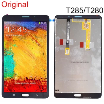  100 % Orijinal samsung LCD Galaxy Tab A 7.0 T280 T285 dokunmatik LCD ekran ekran T280 T285 LCD Değiştirme