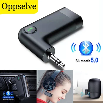  Araba Bluetooth 5.0 Müzik Ses Alıcısı 3.5 mm AUX Jack Ses Akışı AUX Adaptör Konnektörü Mic Handfree Kulaklık PC Hoparlör