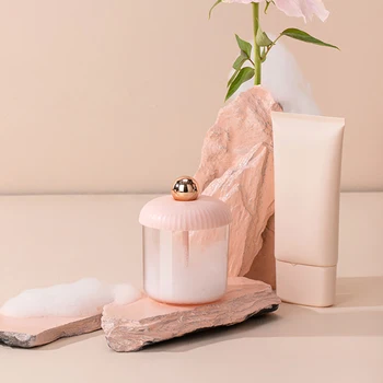  Taşınabilir Temizleme Köpük Fincan Kullanımlık Ayrılabilir Şeffaf Yenilikçi Yüz Cilt Vücut Temizleme Köpüğü Güzellik Aracı Havalandırıcılar