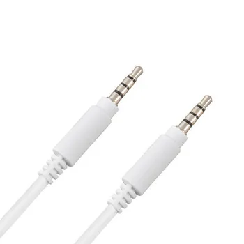  3.5 mm Jack Ses Kablosu 3.5 mm Erkek 3.5 mm Erkek Aux Kablosu için Araba Xiaomi Kulaklık Hoparlör Yardımcı Kablo