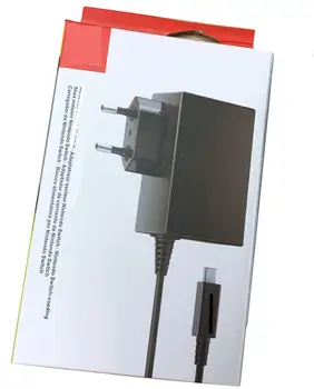  10 ADET AB Tak AC Adaptör Şarj Cihazı Anahtarı NS Konsolu Şarj USB Tip C Güç Kaynağı