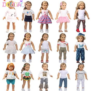  Oyuncak Aksesuarları Yeni Doğan oyuncak bebek giysileri Moda Yaz Güzel Beyaz Basit Elbise İçin 18 