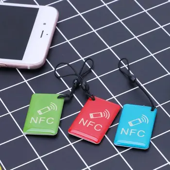  Tüm NFC Özellikli Telefon için Su geçirmez NFC Etiketleri Etikel Ntag213 13.56 mhz RFID Akıllı Kart