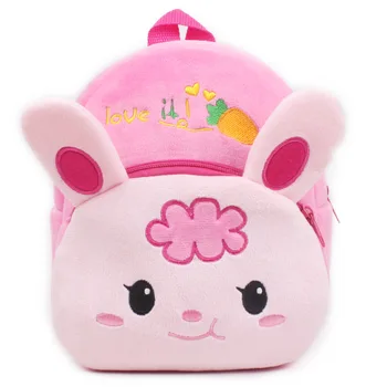 Pinky Tavşan Mini Schoolbag Bebek Sırt Çantası çocuk Okul Çantaları Çocuklar Peluş Sırt Çantası Doğum Günü noel hediyesi