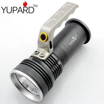  YUPARD R5 LED el feneri Torch Projektör Spot 800 Lms 3 modları 18650 şarj edilebilir taktik kamp feneri avcılık balıkçılık