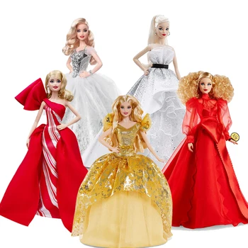  Barbie 2020 2021 Tatil barbie bebek 60THh 75TH Yıldönümü Bebek Koleksiyonu Bebek Oyuncak Kız Hediye GHT54 FXF01 FXD88 FXD88 GXL21
