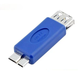  USB 3.0 Tip A Dişi USB 3.0 Mikro B Erkek fiş konnektörü Adaptörü USB3. 0 Dönüştürücü Adaptör AM MicroB