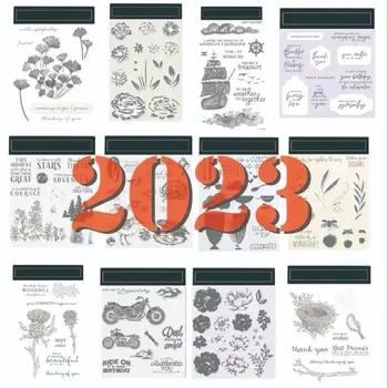  2022-2023 Yeni Çiçek çerçeve albümü Temizle Pullar Setleri ve Metal Kesme Ölür Scrapbooking Tebrik kartı Yapımı İçin Klip Ölür