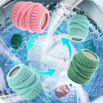  Çamaşır Topları Epilasyon Topu Çamaşır Makinesi Filtreleri Anti-düğüm Güçlü Dekontaminasyon Ev Temizlik Aksesuarları