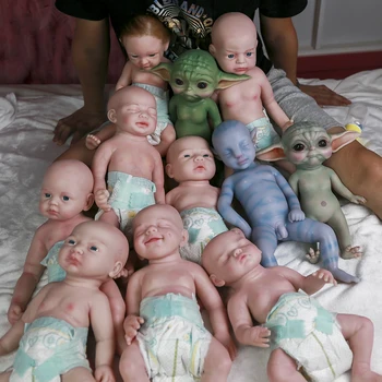 COSDOLL Bebe Reborn Bebekler Tam Vücut Silikon Yeniden Doğmuş bebek oyuncakları Çocuk İçin Gerçekçi Yeniden Doğmuş Bebek Ücretsiz Kargo Kız Kiti Reborn Hediyeler