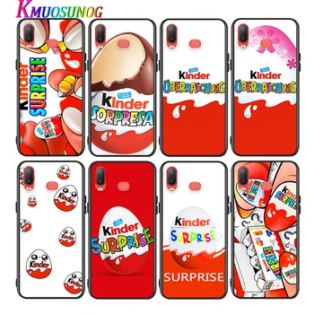  Yumurta Kinder sevinç sürpriz Xiaomi Redmi için 10X Pro 9C 9A 9T 9 GİTMEK K40 K30 Ultra K20 8 7 S2 6 5 4X Pro Yumuşak Siyah telefon kılıfı
