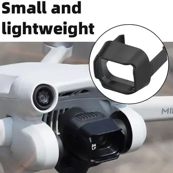  Drone Lens Güneşlik koruma kapağı DJI MİNİ 3 PRO Hood Lens güneşlik ışık Engelleme parlama Önleyici Drone Aksesuarları İ6W2