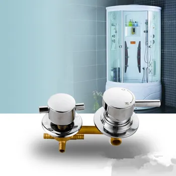  MTTUZK duvara monte 2/3/4/5 Yollu su çıkışı katı pirinç duş musluk vida ve entübasyon duş musluk duş karıştırma vanası