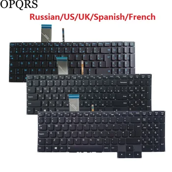  YENİ Rusça / ABD / İNGİLTERE / fransızca / İspanyolca Laptop Klavye İçin Lenovo Legion 5-15ımh05h 15ımh05 15arh05h 15arh05 5P-15ARH05H 5P-15IMH05