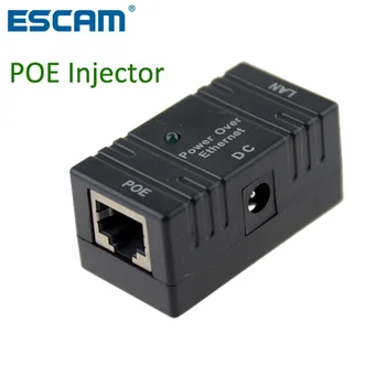  RJ45 POE enjektörü Power over Ethernet Anahtarı Güç Adaptörü POE001 POE IP Kamera İçin