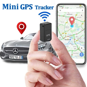  GF-07 GPS araç takip cihazı Gerçek Zamanlı İzleme Anti-Hırsızlık Anti-kayıp Bulucu Güçlü Manyetik Dağı SIM Mesaj Pozisyoner Mini 2023 Yeni