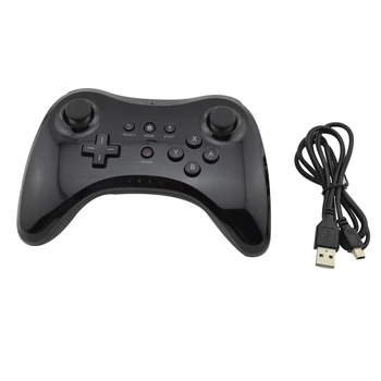  Kablosuz Gamepad Wii U Oyun Denetleyicisi için Klasik Pro joystick Joypad Uzaktan Oyun Gamepad