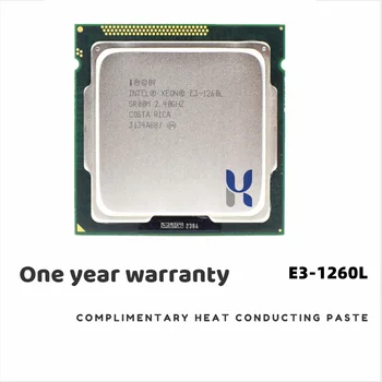  Intel Xeon E3-1260L E3 1260L E3 1260 L 2.4 GHz Dört Çekirdekli Sekiz İplik 45W CPU işlemci LGA 1155