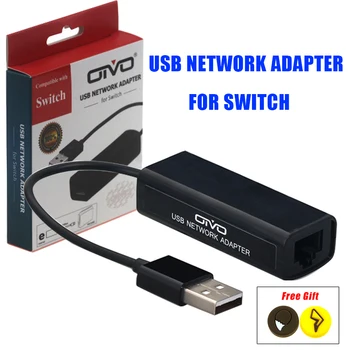  Nintendo Wii/WiiU İçin Lan Bağlantı Adaptörü İçin/ Geçiş İçin YENİ switch 3.0 Ethernet Ağ Kartı USB 