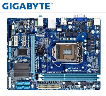  orijinal anakart gigabyte GA-H61M-DS2 LGA 1155 DDR3 H61M-DS2 16GB destek I3 I5 I7 H61 panoları bilgisayar masaüstü anakart