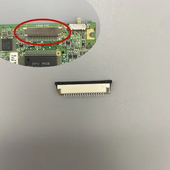  Şerit esnek kablo bağlantı jak soketi LCD ekran konektörü GBP/GBC/GBA/GBA SP 40PİN 32 pin dişi konnektör yerine
