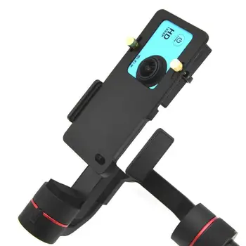  ALLOET El Gimbal Sabitleyici Dağı Plaka Adaptörü Gopro Hero için 6 5 4 3 3+ Spor Kamera Akıllı Telefon Montaj Plakası Adaptörü