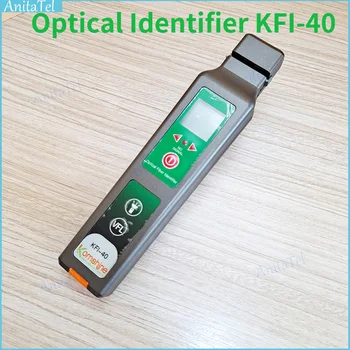  Yeni KFI-40 Canlı Fiber Optik Tanımlayıcı LED Ekran İle VFL 10MW Tanımlama Yönü Fiber Dedektörü Kablo Test Cihazı