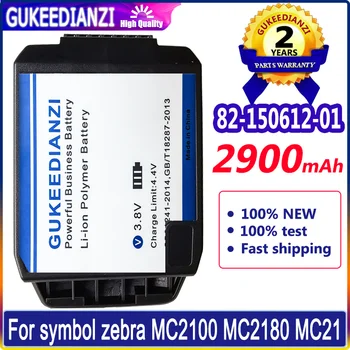 GUKEEDIANZI Pil 82-150612-01 2900mAh sembol zebra motorola MC2100 MC2180 MC21 Yedek Piller