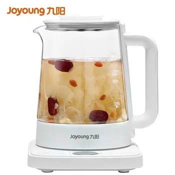  Joyoung sağlık Pot çay kazanı çaydanlık elektrikli su ısıtıcısı su ısıtıcısı su ısıtıcısı elektrikli su ısıtıcısı Mini cam çiçek demlik 1.5 L