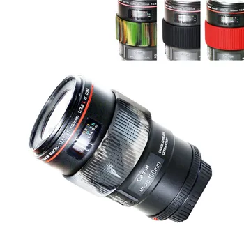  Silikon Odak Halkası + zoom Halkası Lastik Bant Koruyucu Canon EF 100mm f/2.8 L IS USM Lens