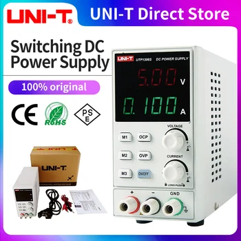  UNI - T UTP1306S Regüle Anahtarı DC Güç Kaynağı Ayarlanabilir 32V 6A Tek Kanallı 4bit 220V Giriş OVP Cep Telefonu Tamir