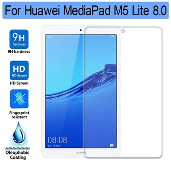  9 H HD Temperli Cam Huawei Mediapad ıçin M5 Lite 8 8.0 JDN2-L09 Ekran Koruyucu Tablet Ekran Koruyucu ıçin Huawei M5 Lite 8
