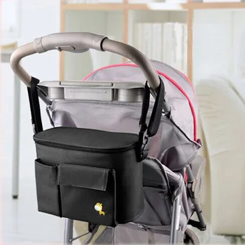  Bebek Asılı Sepet bebek çantası Mumya Arabası Seyahat Nappy Çantalar Su Şişesi Bezi Depolama Hemşirelik Çantası Arabası Aksesuarları