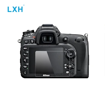  LXH 0.3 mm Kalınlığında Optik Cam LCD Ekran Koruyucu Folyo Filmi Nikon D500/ D7100/D750/D800E / D4S / D5200 / FUJİ Fujifilm HS33
